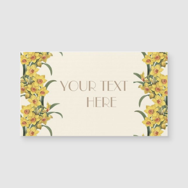 Anpassa ditt eget Affärskort Magnet (Framsida)