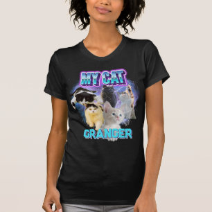 Anpassa ditt eget foto från Cat Bootleg 90's Stil T Shirt