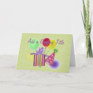 Anpassa ditt födelsedagskort kort