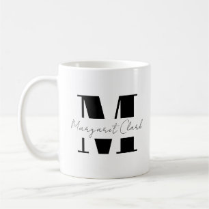 Anpassa ditt initialprogram och Namn med calligraf Kaffemugg