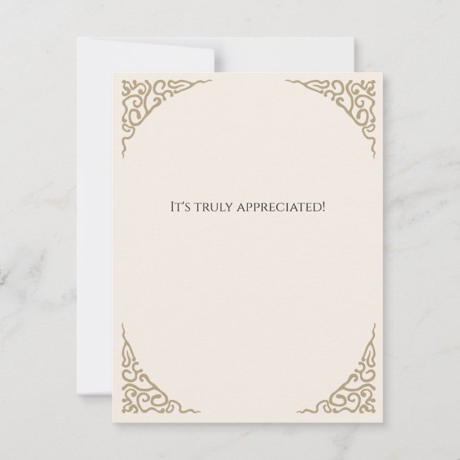 Anpassa ditt kort Höst färger (Baksida)