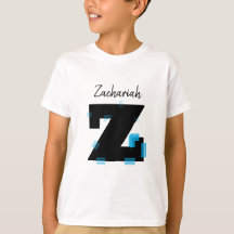 Anpassa ditt namn (Brev Z) T-Shirt