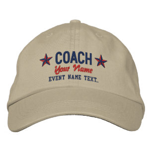 Anpassa ditt namn COACH Stars Embroidery Broderad Keps