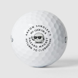 Anpassa ditt namn Golf Fairway  Magnet