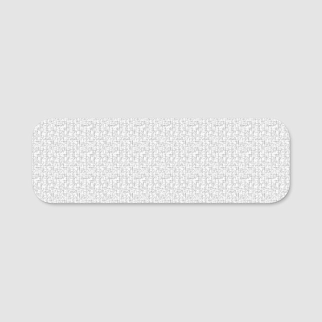 Anpassa ditt namn idag! namnbricka (Framsida)