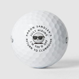 Anpassa ditt namn till Golf Boll Design