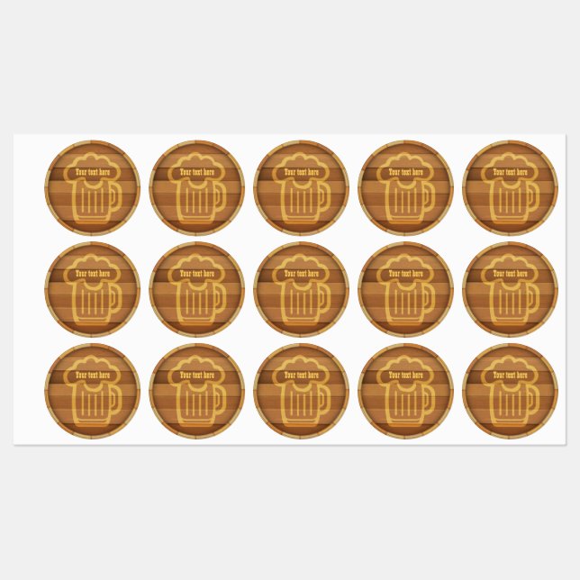 Anpassa ditt öl klistermärke (Ark)