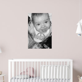 Anpassa Ditt Svart Vitt Foto Poster