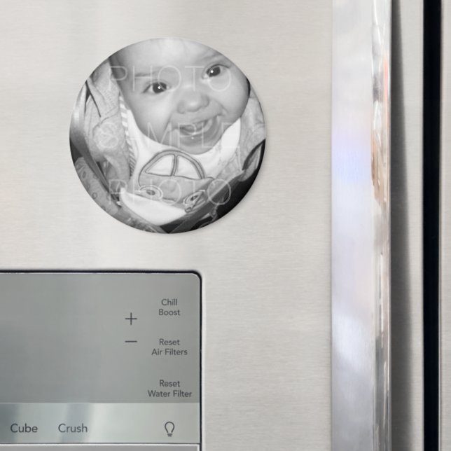 Anpassa ditt svarta vita foto magnet (In Situ (Fridge))