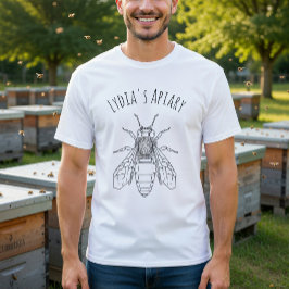 Anpassa Ditt Varumärke Apiary T Shirt