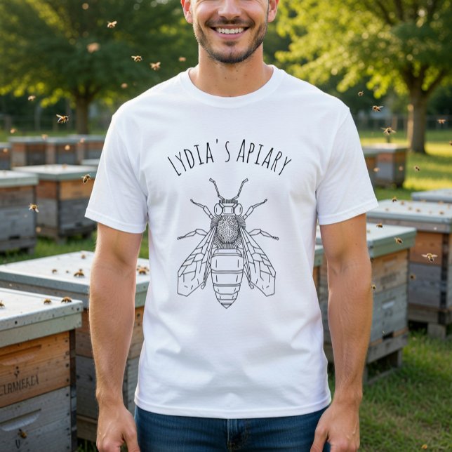 Anpassa Ditt Varumärke Apiary  T Shirt (Skapare uppladdad)