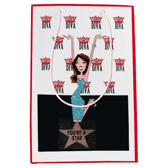 Anpassa DIVA Gift Bag (Framsidan)