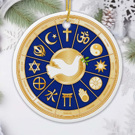 Anpassa Dove of Peace Ornament