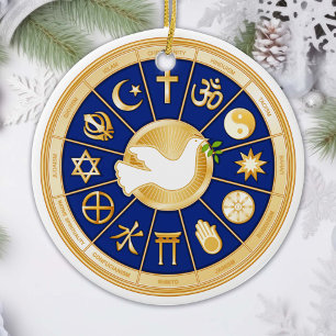 Anpassa Dove of Peace Ornament