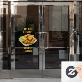 Anpassa Eggrolls Kinesisk Restaurang Mat  