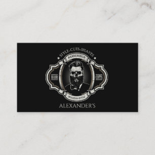 Anpassa elegant Skull Visitkort