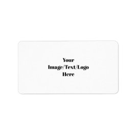 Anpassa eller anpassa adressetikett