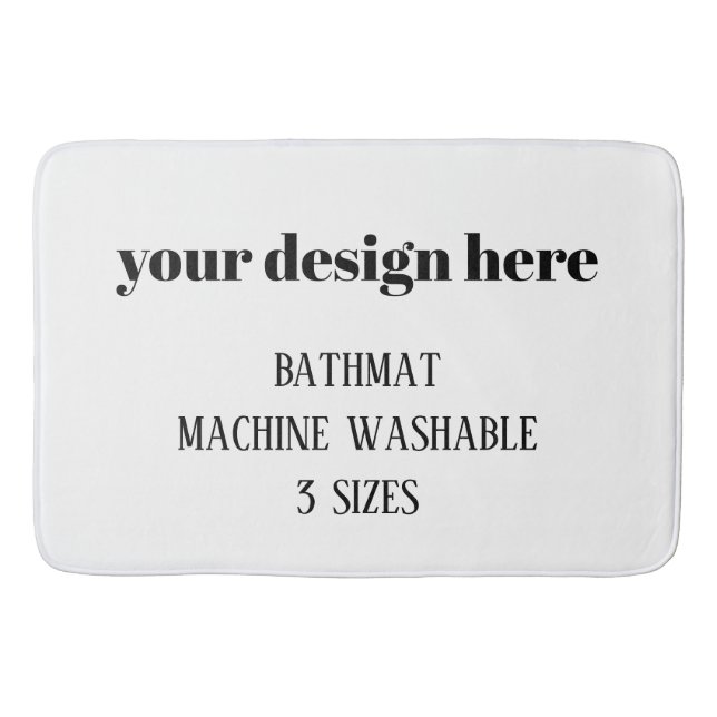 Anpassa eller anpassa badrumsmatta (Framsidan)