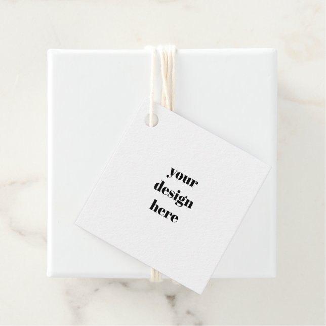 Anpassa eller anpassa gåvor etiketter (På plats)