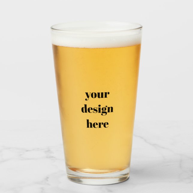 Anpassa eller anpassa glaskopp (Framsida fylld)