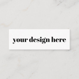 Anpassa eller anpassa mini visitkort