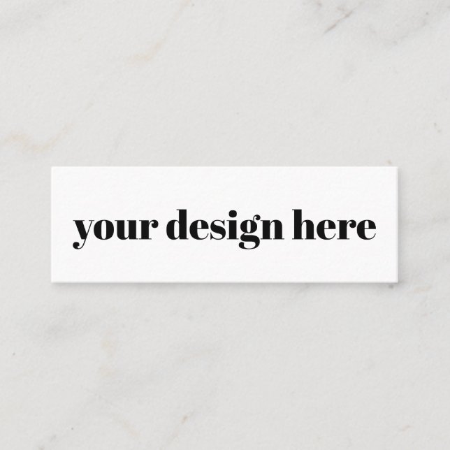 Anpassa eller anpassa mini visitkort (Framsida)