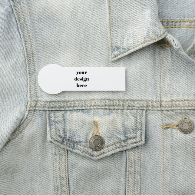 Anpassa eller anpassa namnbricka (På plats)