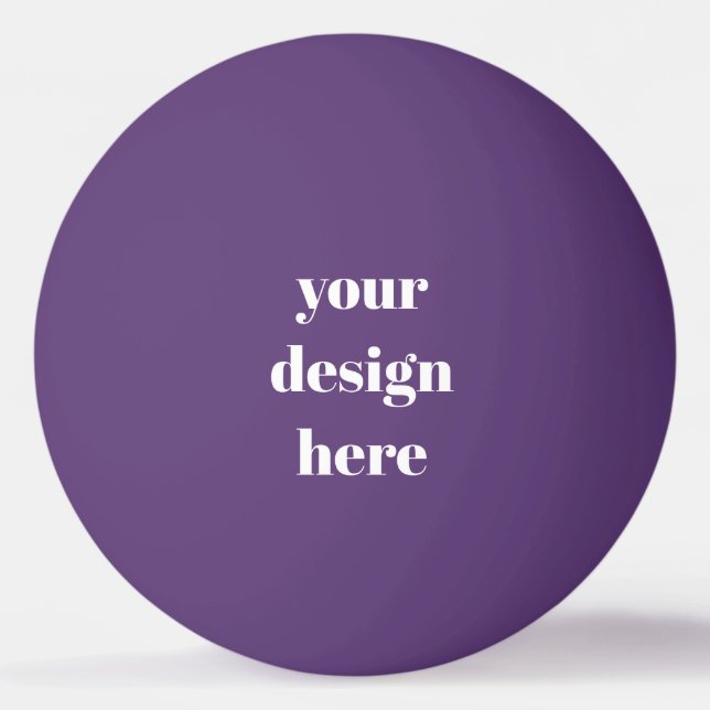 Anpassa eller anpassa pingisboll (Framsidan)