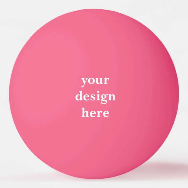 Anpassa eller anpassa pingisboll (Framsidan)