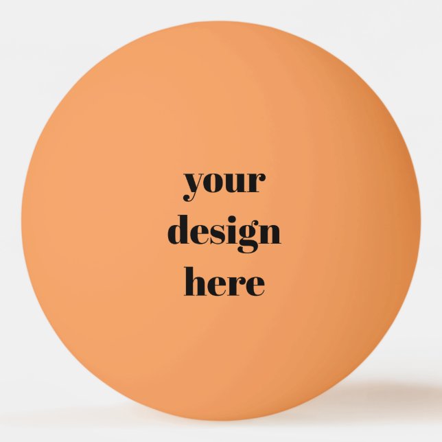 Anpassa eller anpassa pingisboll (Framsidan)