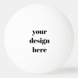 Anpassa eller anpassa pingisboll