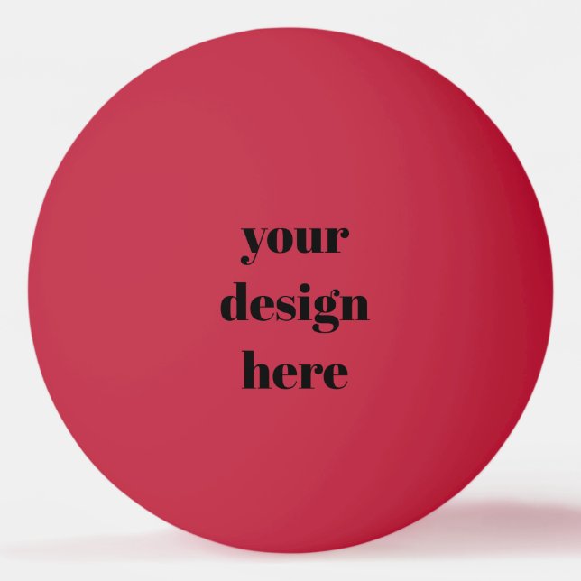 Anpassa eller anpassa pingisboll (Framsidan)