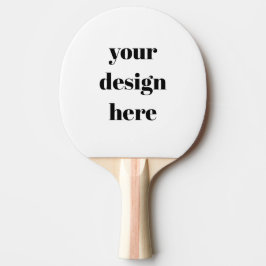 Anpassa eller anpassa pingisracket