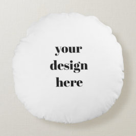 Anpassa eller anpassa rund kudde