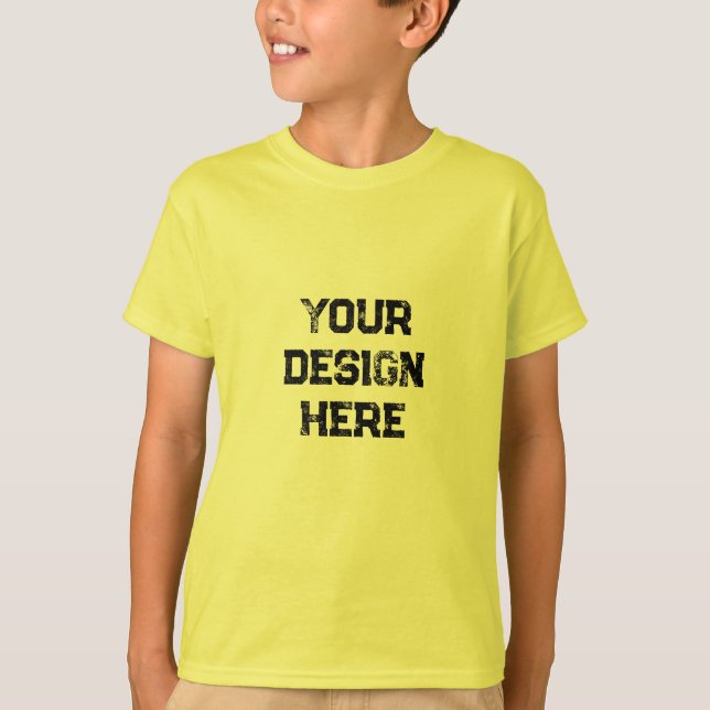 Anpassa eller anpassa t shirt (Framsida)