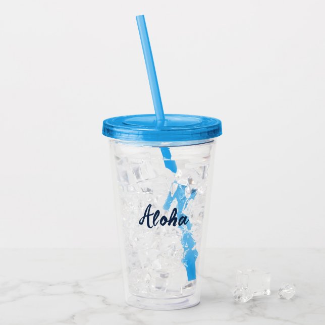 Anpassa eller anpassa take away mugg (Framsida Ice)