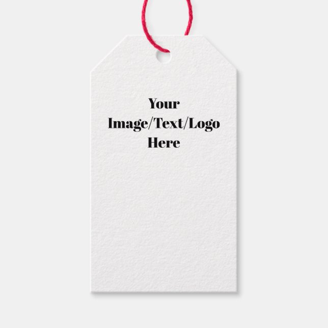 Anpassa eller anpassa tomma mallar presentetikett (Framsidan)