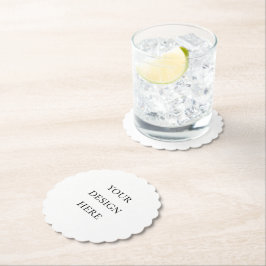 Anpassa eller Anpassa Underlägg Papper