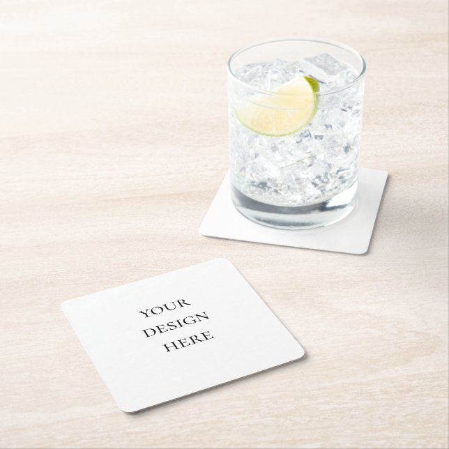 Anpassa eller anpassa underlägg papper kvadrat (Insitu)