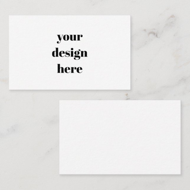 Anpassa eller anpassa visitkort (Fram/baksida)