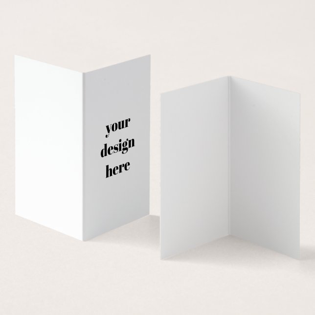 Anpassa eller anpassa visitkort (In- och utsida)