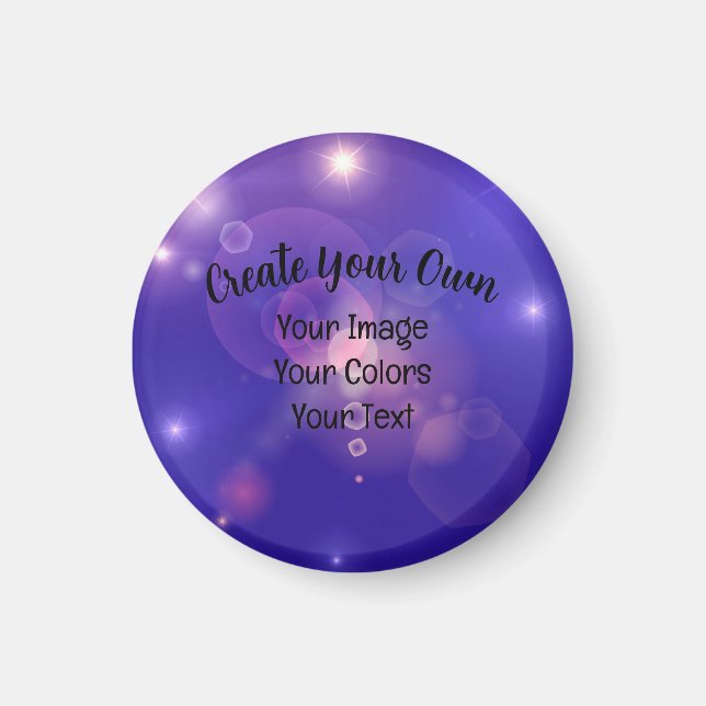 Anpassa eller designa om från början! magnet (Framsidan)