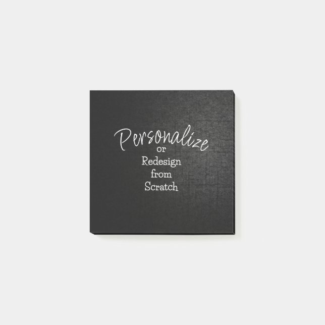 Anpassa eller Skapa från friställda - Post-it Block (Framsida)