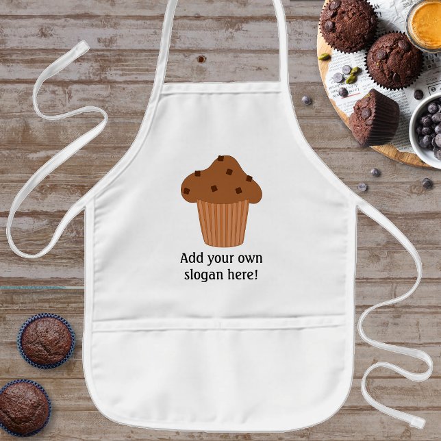 Anpassa en bild av Mini Choc Chip-muffin Barnförkläde (Skapare uppladdad)
