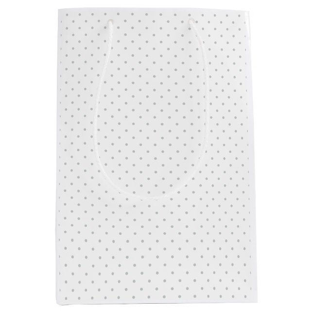 Anpassa enkelt Färg från Grått Mini Polka dots (Framsidan)