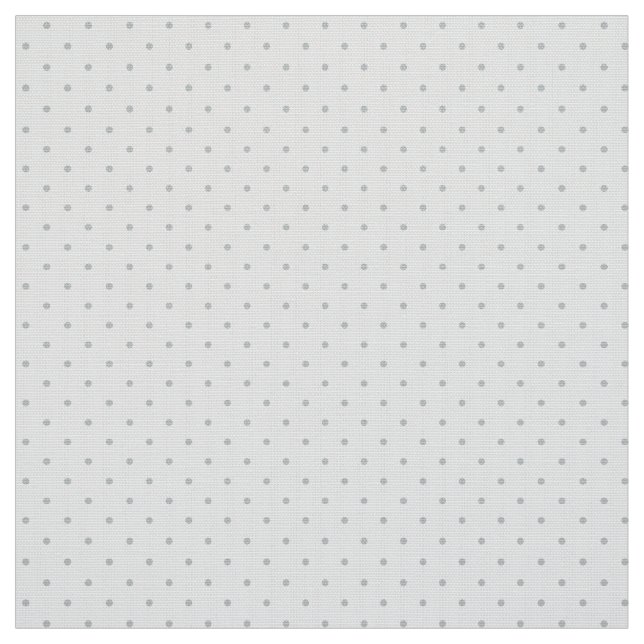 Anpassa enkelt Färg från Grått Mini Polka dots Tyg (Provkarta)