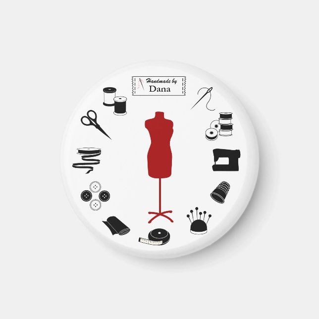 Anpassa etiketten magnet (Framsidan)