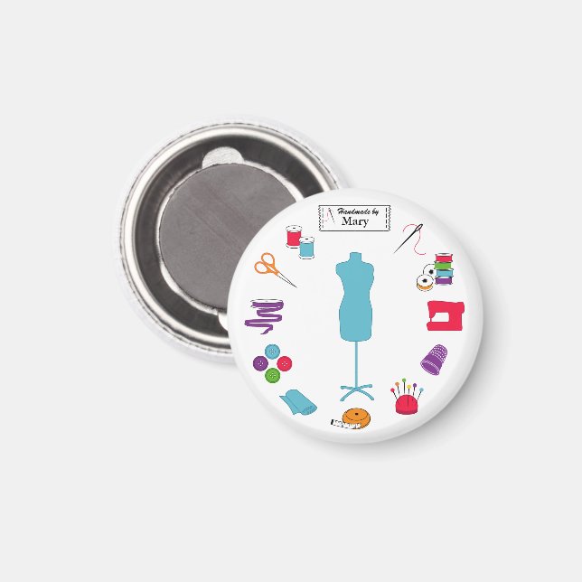 Anpassa etiketten magnet (Front/Back)