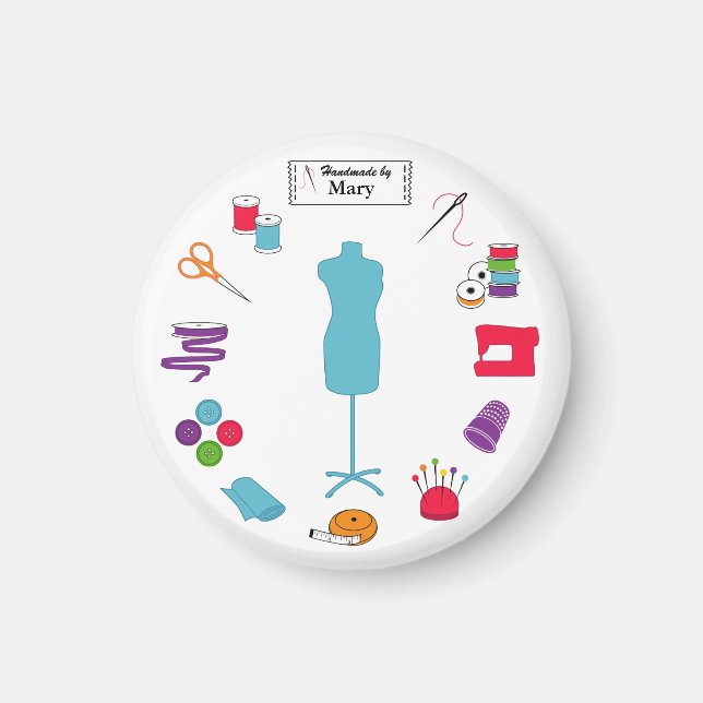 Anpassa etiketten magnet (Framsidan)