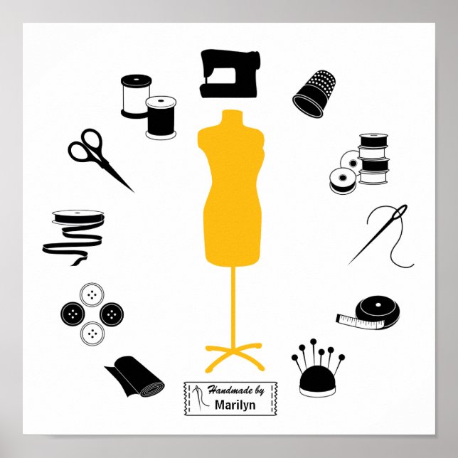 Anpassa etiketten Poster (Framsidan)